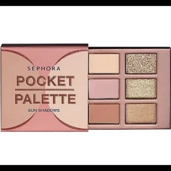 Sephora Sun Shadows Noon Light 6-Shade Pocket Palette Eyeshadow 6x1.2g - Picture 1 of 4